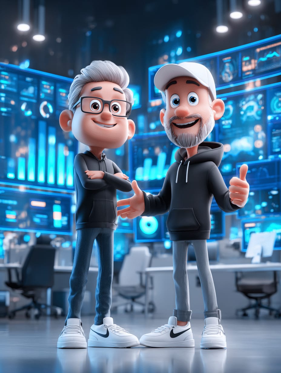 section 5 Digital marketing agency experts explaining growth analytics and conversion strategies with data dashboards showing increased traffic and customer acquisition