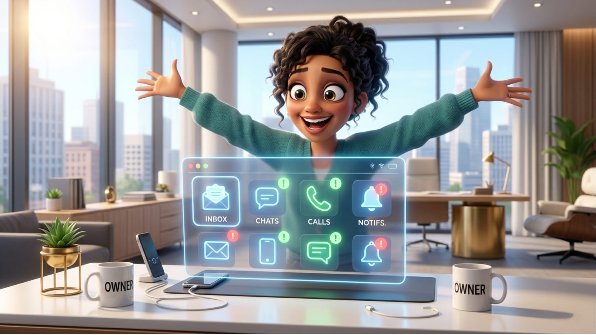 AI Powered CRM One inbox all communication